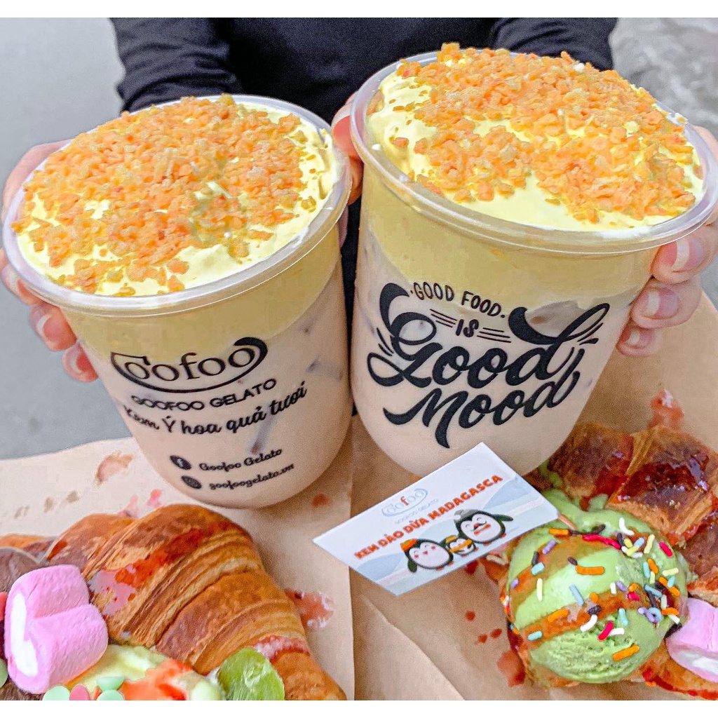 Dừa nướng / Vụn dừa nướng (topping cho trà sữa kem dừa nướng, kem,...)