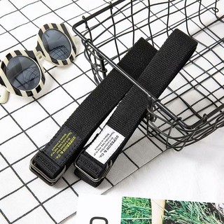 Thắt Lưng Vải Canvas Thời Trang Cá Tính Cho Nữ