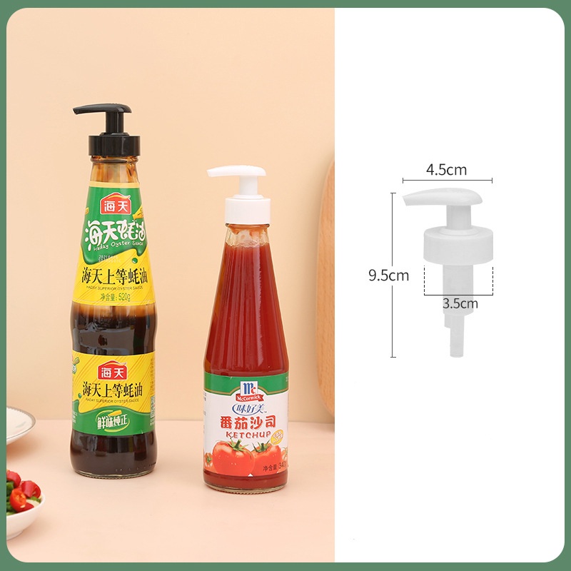 Đầu vòi ossayi dạng nhấn có khóa gắn bình gia vị tiện dụng cho nhà bếp