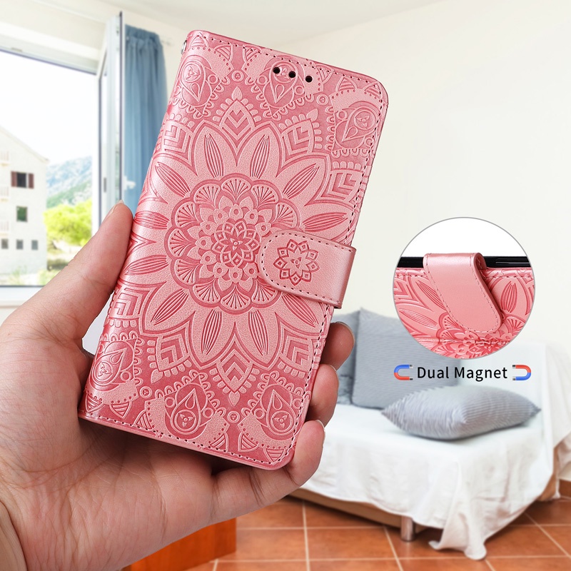 Ốp Bao Da Điện Thoại Nắp Gập Chống Rơi Cho Samsung Galaxy S23 FE A13 A12 A54 A34 A14 A23 A33 A04 A04s A03 A52s A73 A53 A52 M13 M23 Ốp