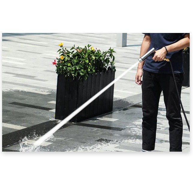 Vòi Rửa Xe Baseus Phù Hợp Rửa Ô Tô Xe Máy Tưới Cây Giãn Nở Bơm Nước Áp Lực Cao 3 Mức Phun Dài 7.5m, 15m, 30m