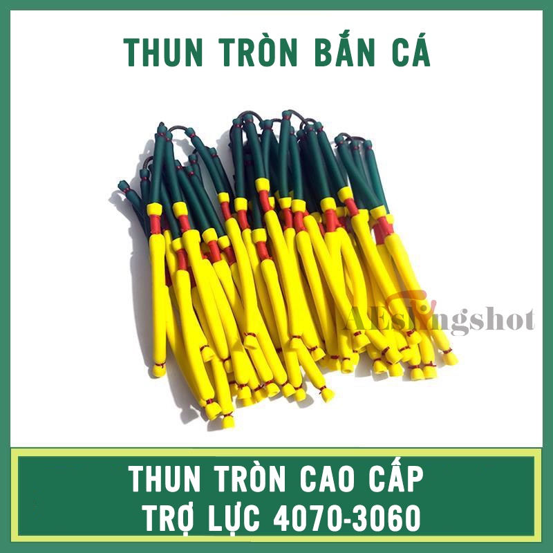 [Chất Lượng] Dây Thun Tròn Bắn Cá, Thun Cho Ná Bắn Cá Mã 4070 - 3060 Hàng Cao Cấp