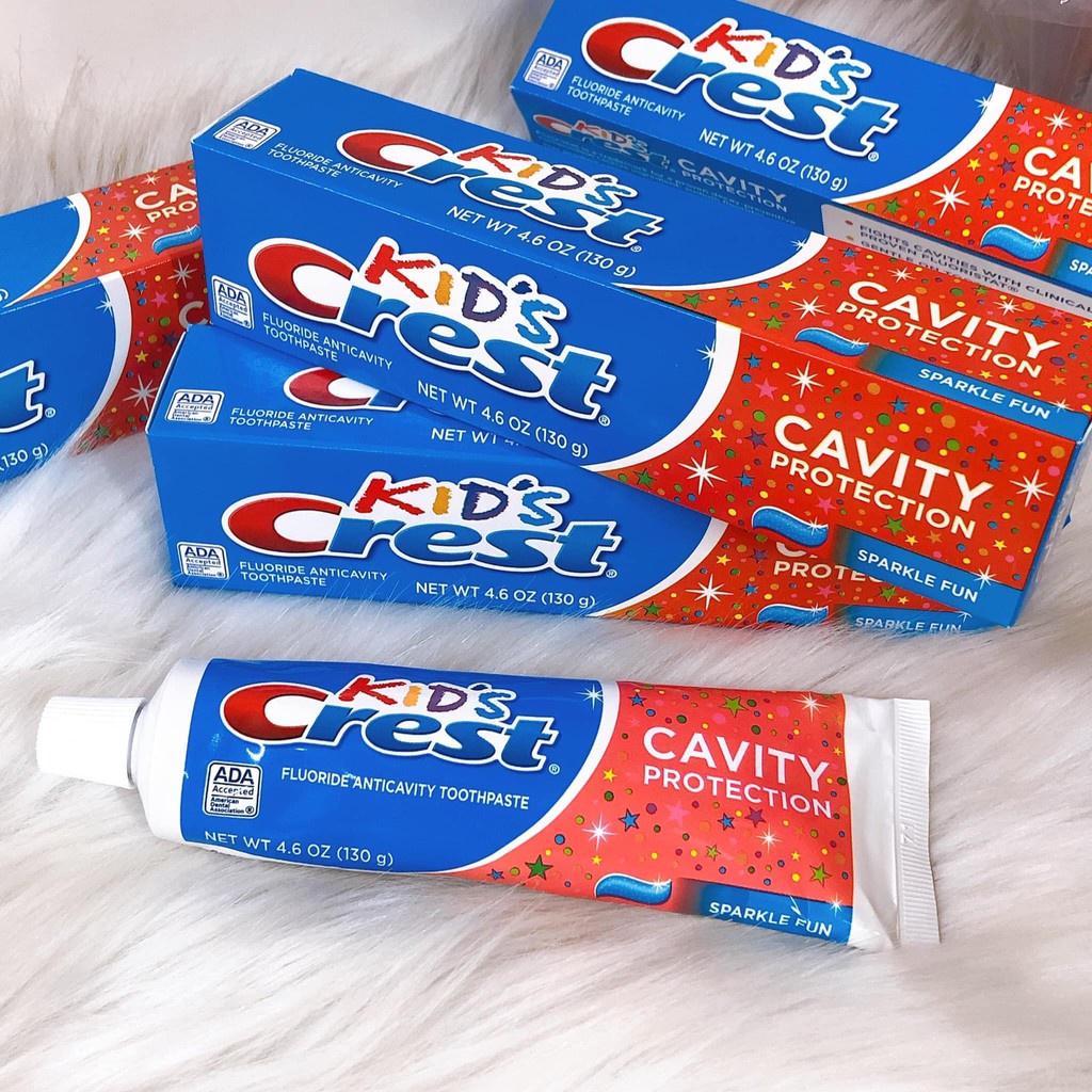 Kem đánh răng CREST KIDS MỸ 130g KID’S CREST TOOTHPASTE