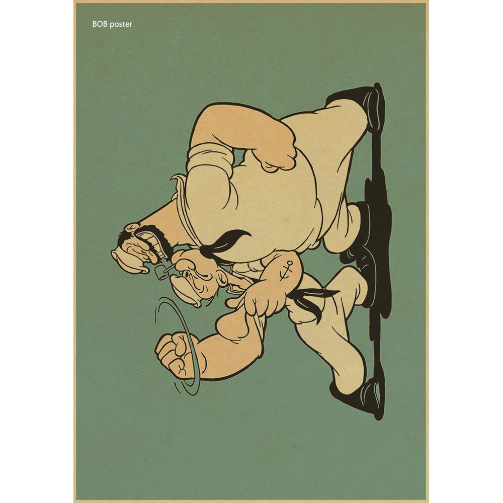 Poster Phim Thủy Thủ Mặt Trăng Phong Cách Cổ Điển