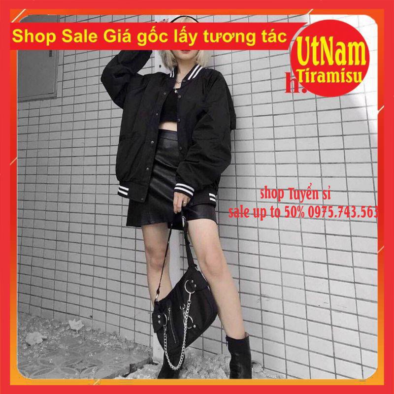 Áo Khoác Dù BOMBER trơn Unisex nam nữ 1hit giá rẻ nhất