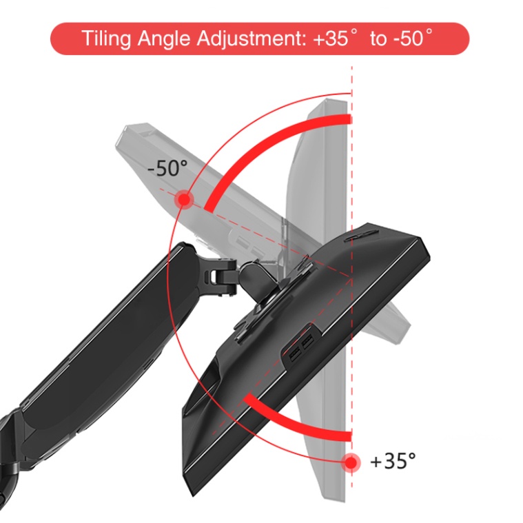 GIÁ ĐỠ MÀN HÌNH MÁY TÍNH - ĐIỀU CHỈNH GẬP ĐA NĂNG - XOAY 360°