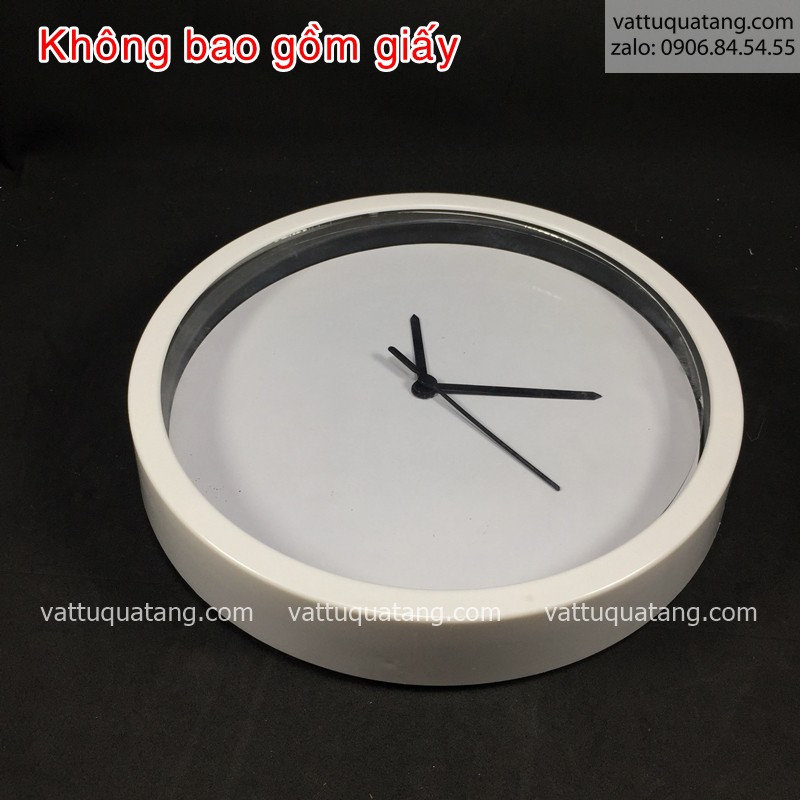 Phôi đồng hồ nhựa tròn 25cm