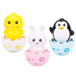 Đồ chơi lật đật hình trứng đáng yêu (nhiêu mẫu giao ngẫu nhiên theo phân loại bé trai bé gái)
