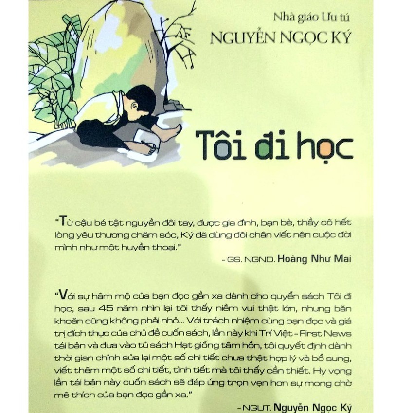 Sách - Tôi đi học (Nguyễn Ngọc Ký)