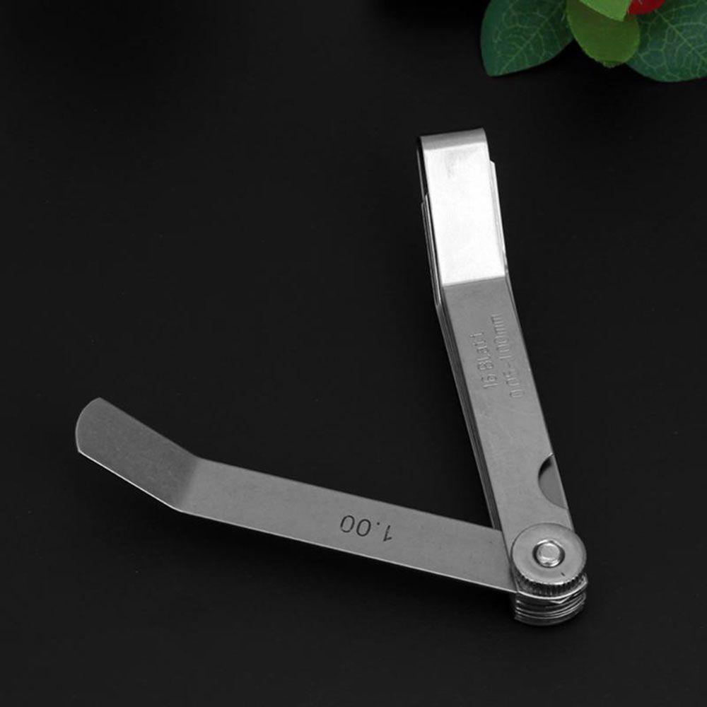 MUVAKO Đồng Hồ Đo  16 Lưỡi 0.05- 1.0mm 100mm Bằng Thép Không Gỉ