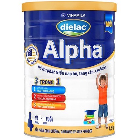  Sữa bột Dielac Alpha 4 HT 1.5kg