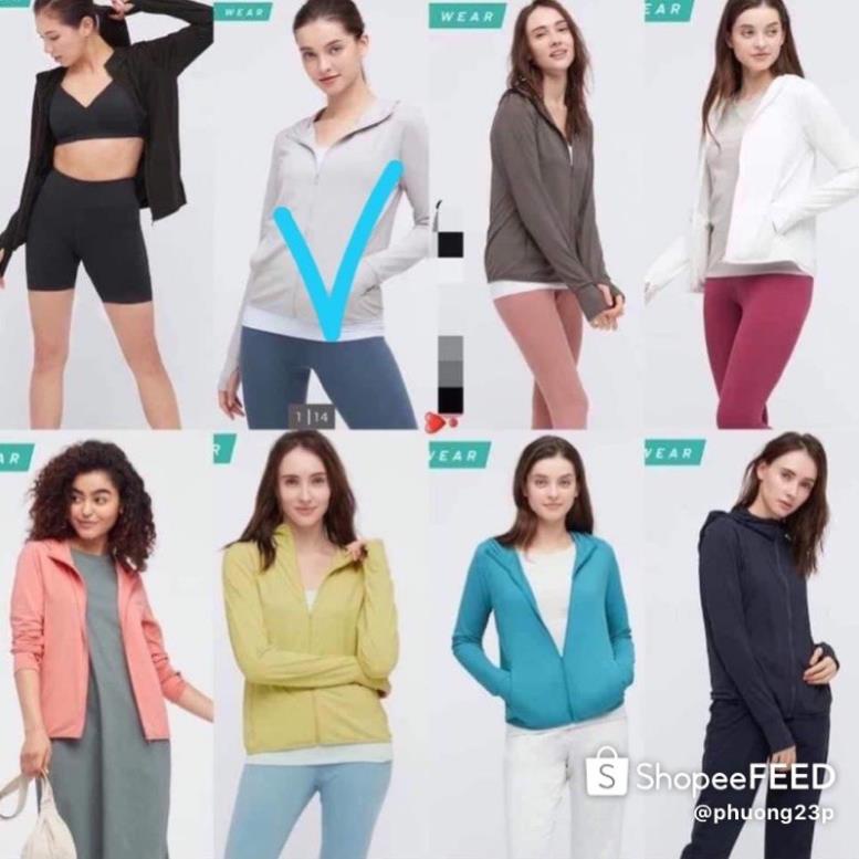 Áo chống nắng Uniqlo mẫu mới năm 2021.(sale) Đẹp