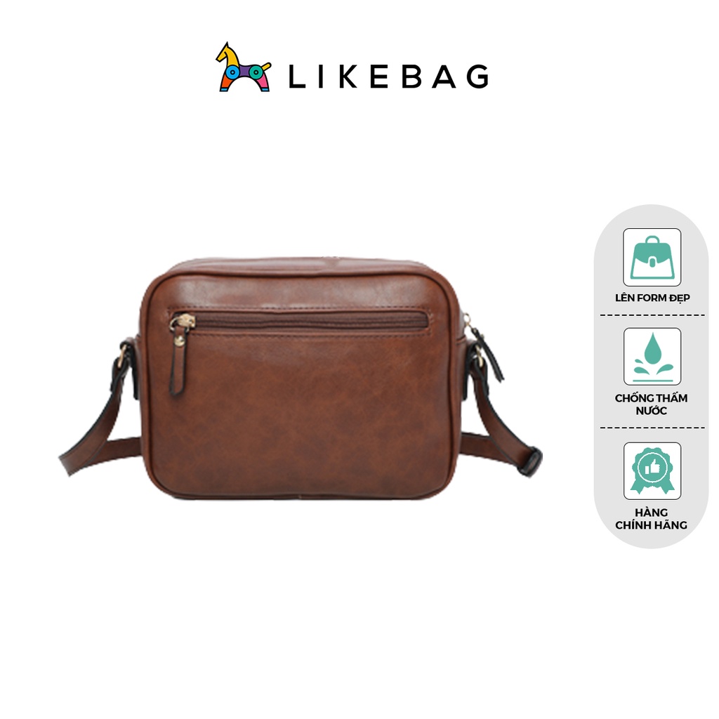 Túi đeo chéo nữ thời trang LIKEBAG form chữ nhật phong cách vintage 217XKSO701 - LIBAGI