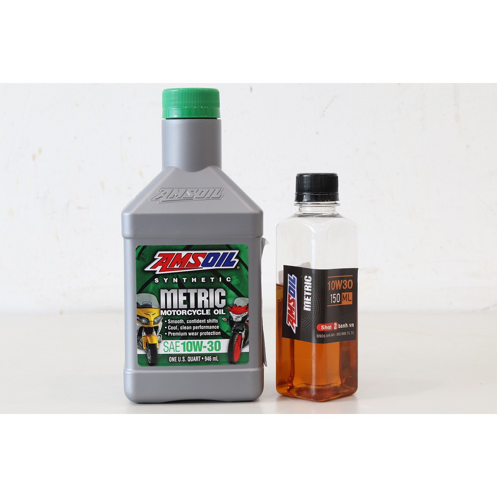 Nhớt Amsoil 10W30 Synthetic Metric 1L, 1L1, 1L2