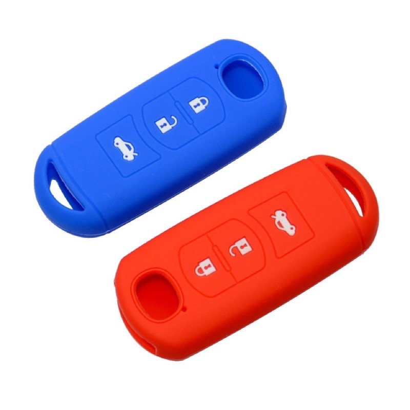 Bao silicone Bảo Vệ Chìa Khoá Smart key Smart Key MAZDA 3 Nút