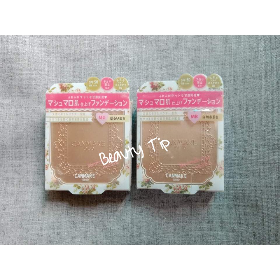 { Hàng Mới Về } Phấn Nền Canmake Marshmallow Finish Foundation / Mẫu Mới