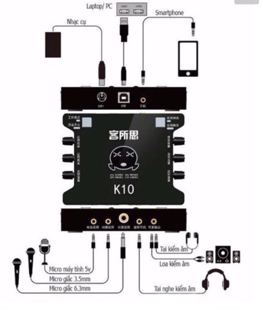 Bộ Livestream míc BM-900, card XOX K10, dây live, màng lọc âm, chân kẹp míc BH 6 tháng đổi mới