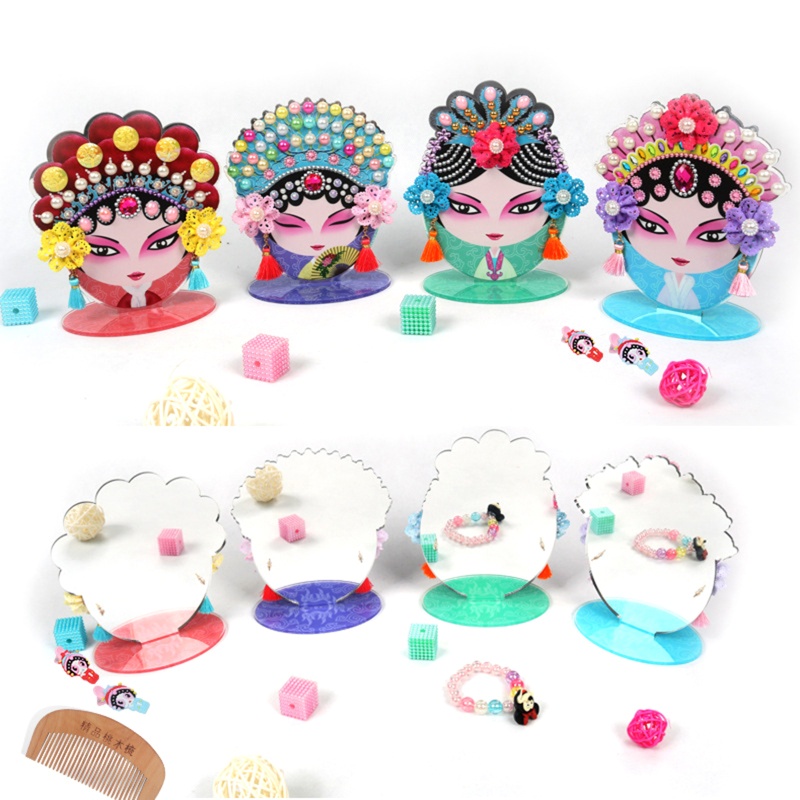 Youyo Bộ Gương Trang Điểm Kiểu Opera Truyền Thống Cho Nữ