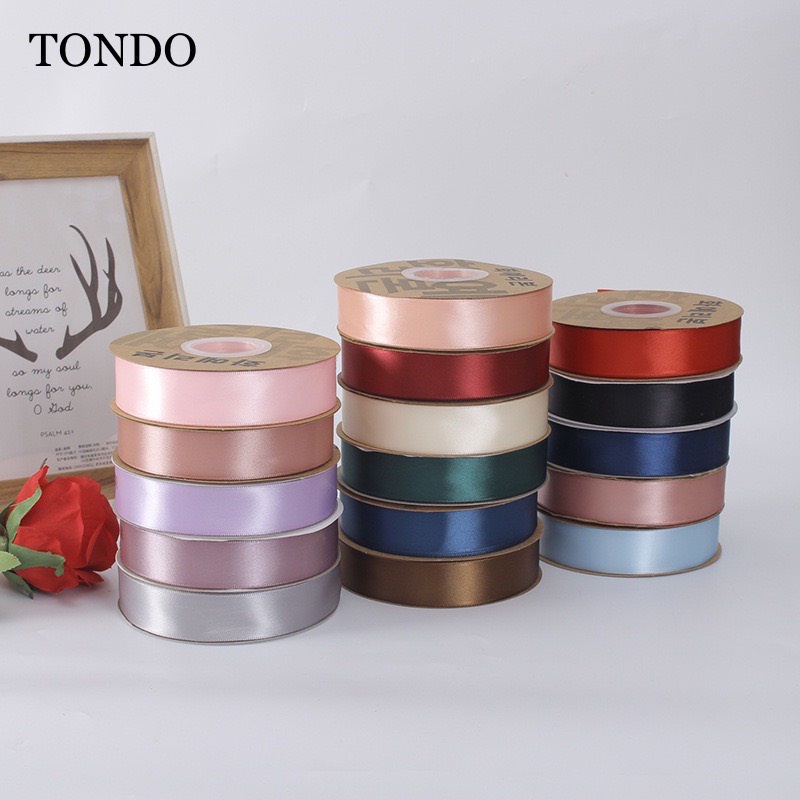 Ruy băng lụa satin cao cấp 2,5cm 1m