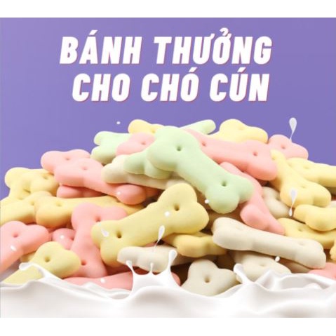 Bánh Quy Bánh thưởng sumiho 100g cho chó mèo đủ vị