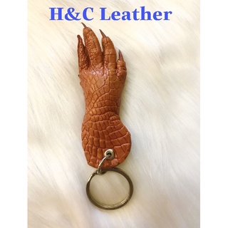 [ Ảnh thật 100% ] Móc khóa chân cá sấu thật 100%