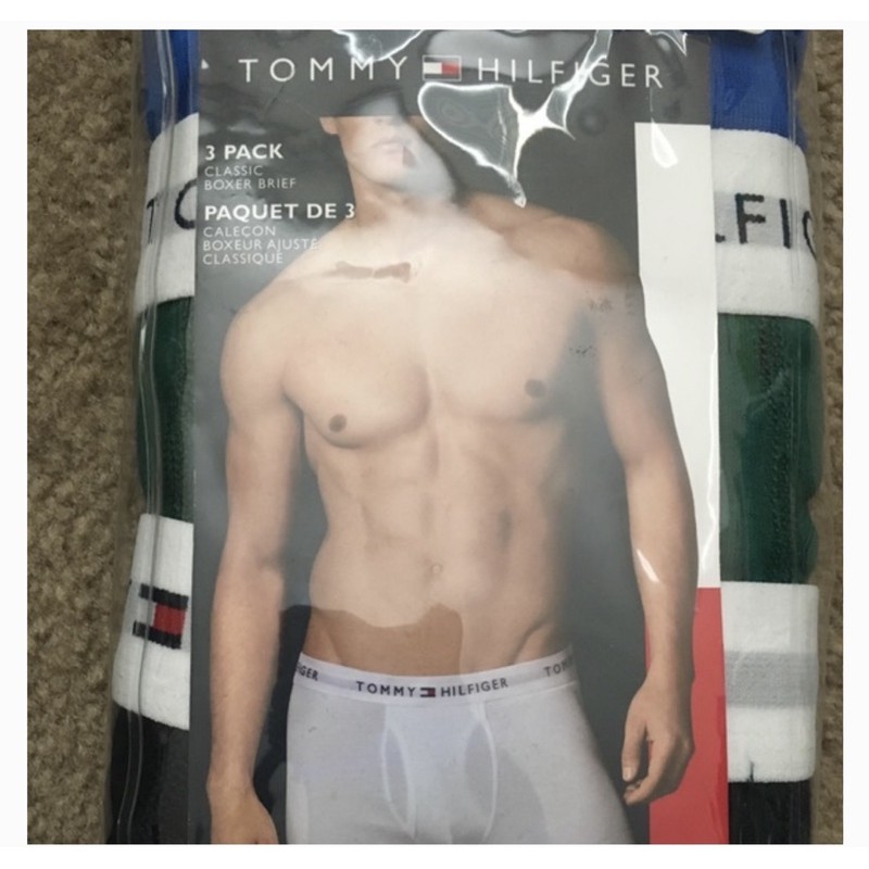 SET 3 QUẦN LÓT BOXER BRIEF TOMMY HILFIGER SIZE S