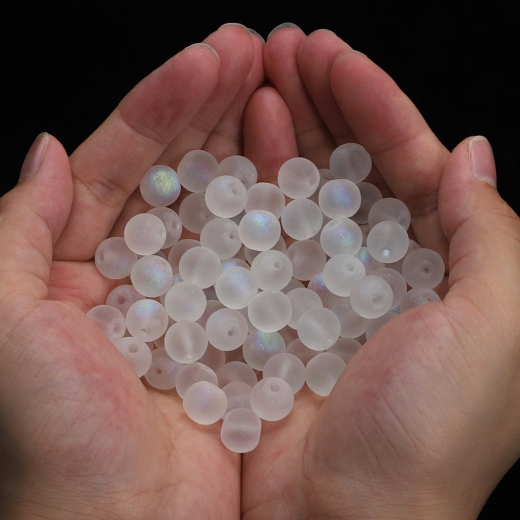 Túi Hạt Xâu Chuỗi Màu Sắc 4 / 6 / 8 / 10mm Dùng Làm Đồ Trang Sức Thủ Công