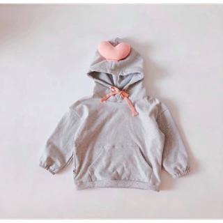 Set áo mẹ con tai trái tim thời trang mẹ và bé