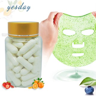 Lọ 50 viên nang mặt nạ Collagen Protein kết peptide tinh chế trẻ hóa lỗ chân lông
