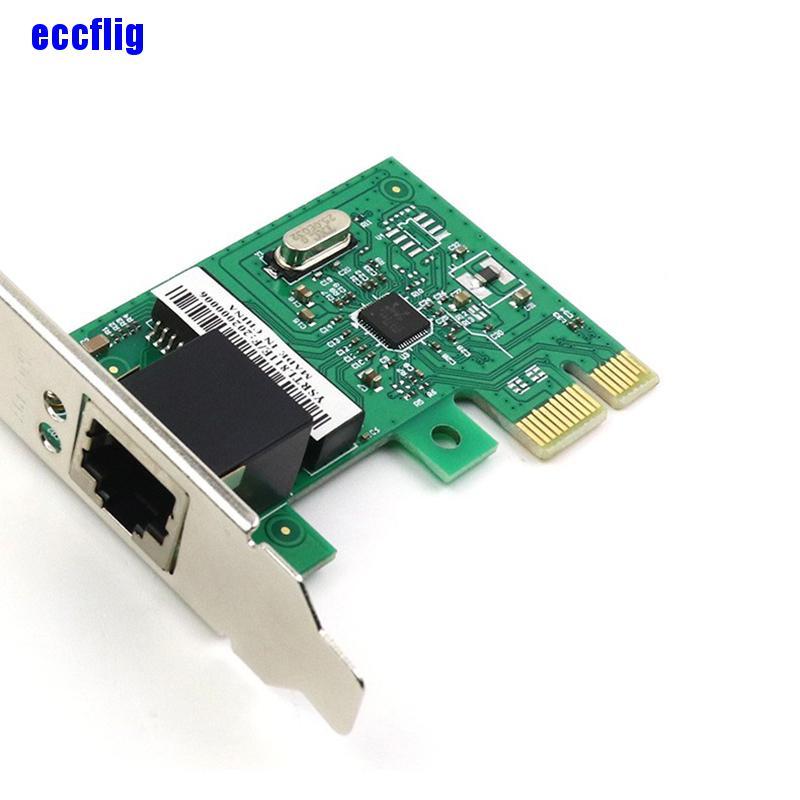 ECC PCI Express PCI-E Network Card 1000M Ethernet 10/100/1000M EJ45 LAN Adapter