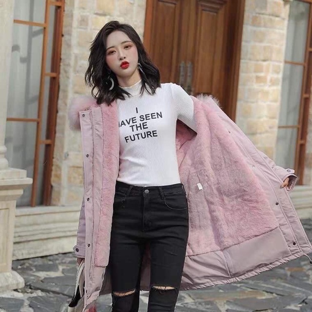 Áo Packa nữ dáng dài