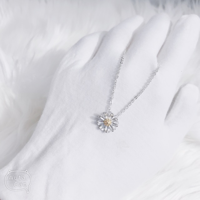 Dây chuyền bạc QMJ Hoa cúc nhí, xu hướng trang sức Hottrend, vòng cổ thời trang nữ [BẠC CHUẨN] QD008 | BigBuy360 - bigbuy360.vn