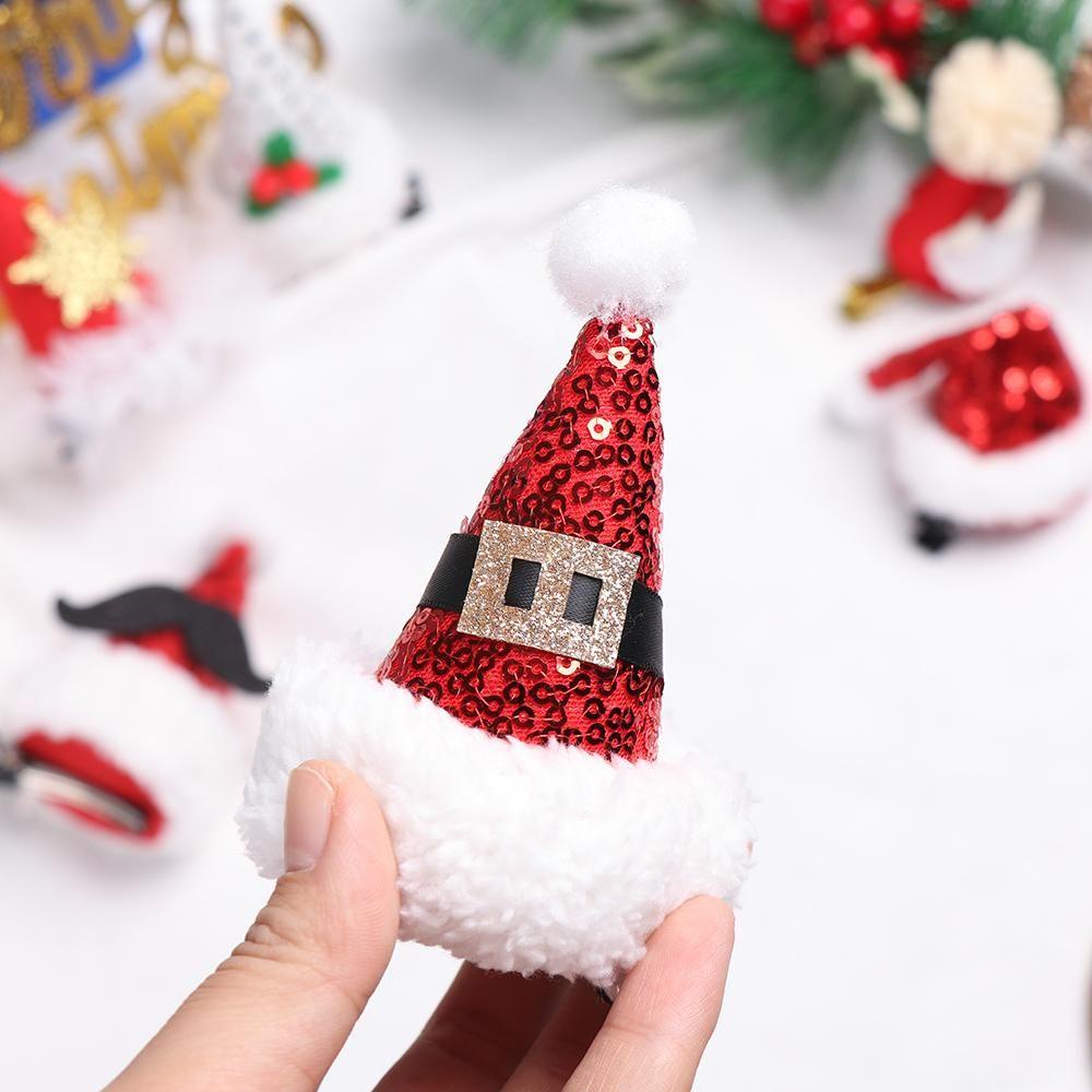 Xiantin Kẹp Tóc Trang Trí Tiệc Giáng Sinh DIY