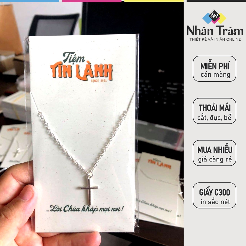 IN TAG / MÁC GIẤY BẾ THEO HÌNH DÁNG YÊU CẦU