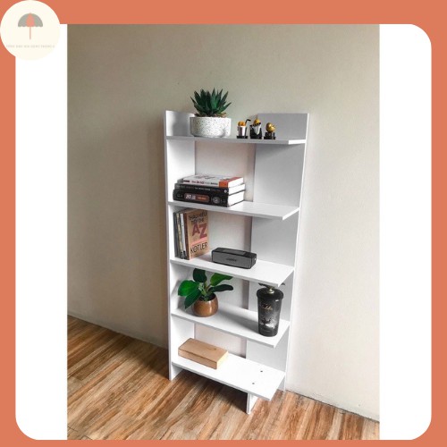 Kệ sách gỗ 🎁 Miễn ship 🎁 Kệ góc tường 5 tầng gỗ MDF cao cấp giá tận xưởng đựng đồ