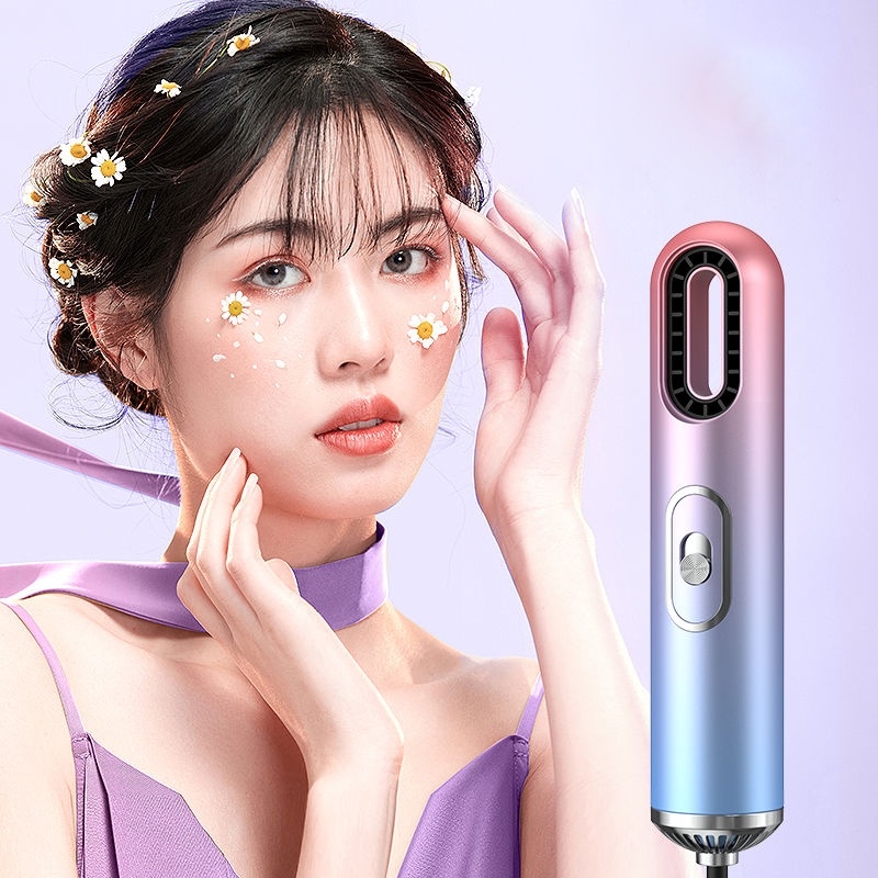 Hàng HOT Máy sấy tóc mini 3in1 thiết kế độc đáo sang trọng tạo kiểu chuyên nghiệp Không có lá Tiếng ồn thấp AC 220V【Texas053】