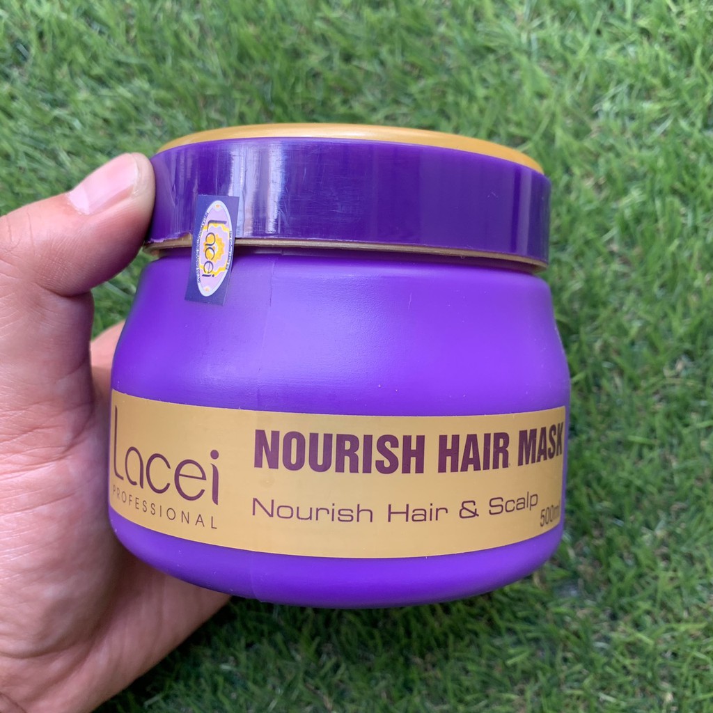Hấp dầu phục hồi Lacei Hair Damaged Treatment 500ml