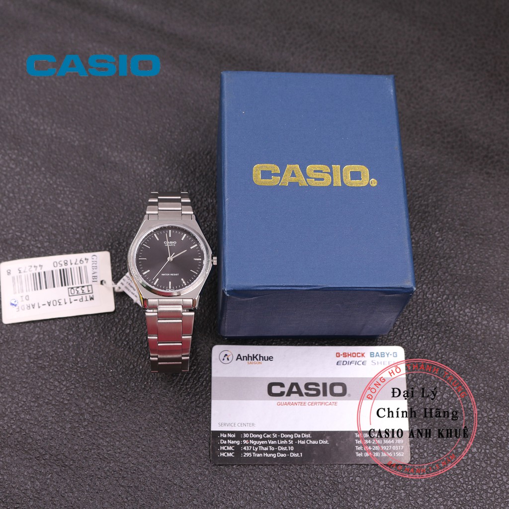 Đồng hồ nam Casio MTP-1130A-1ARDF dây kim loại