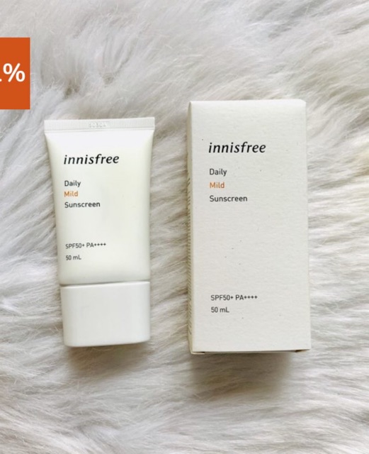 Kem chống nắng Innisfree No Sebum, Long Lasting, Triple Care, Mild, Triple-Shield 50ml fullsize