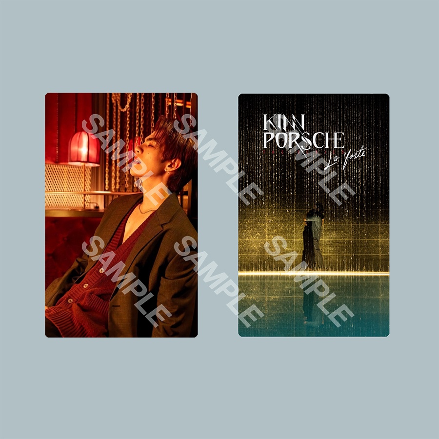 Ảnh card bo góc in hình KinnPorsche The Series La 'forte Thiếu Gia Xã Hội Đen Yêu Tôi thẻ bo viền 5*8cm 1 tấm