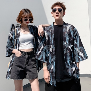 Áo khoác nam phong cách kimono nhật bản cá tính