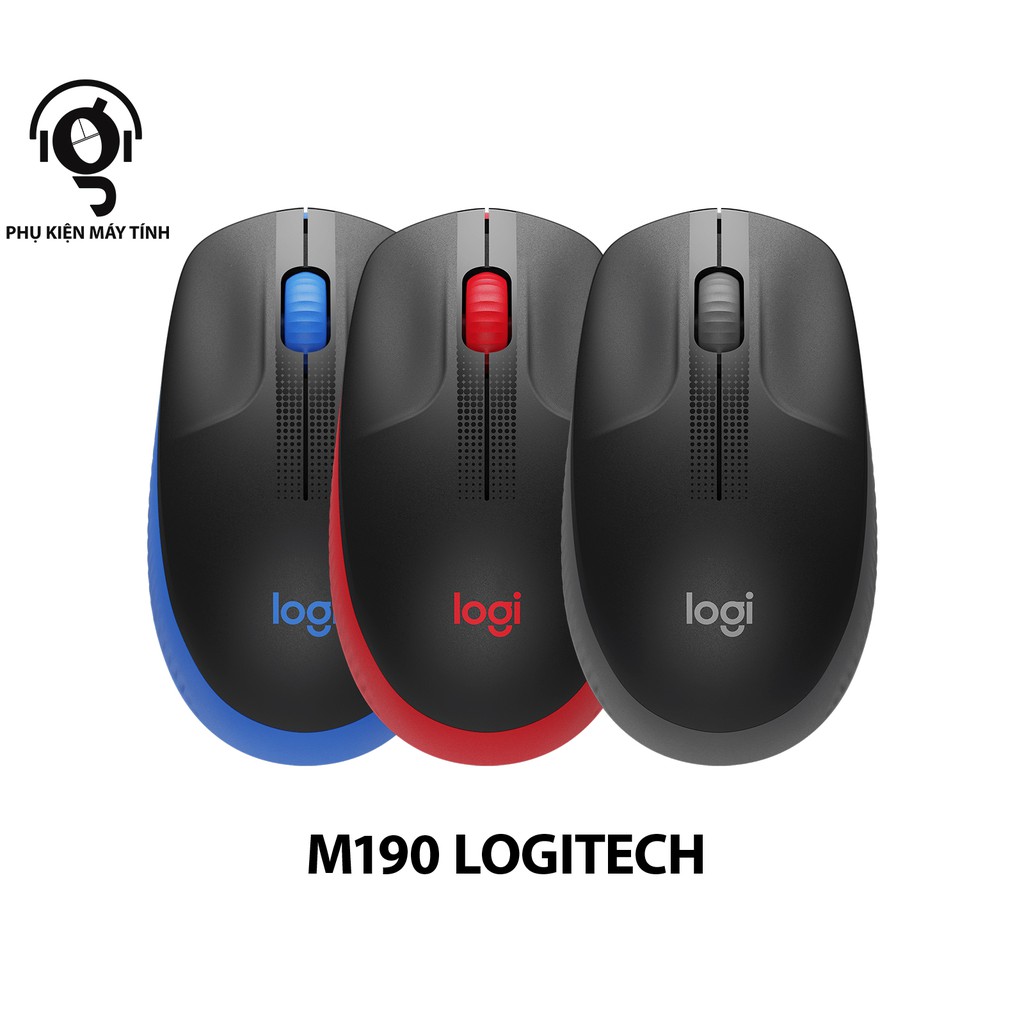 Chuột Không Dây Logitech M190 - Chính Hãng Phân Phối