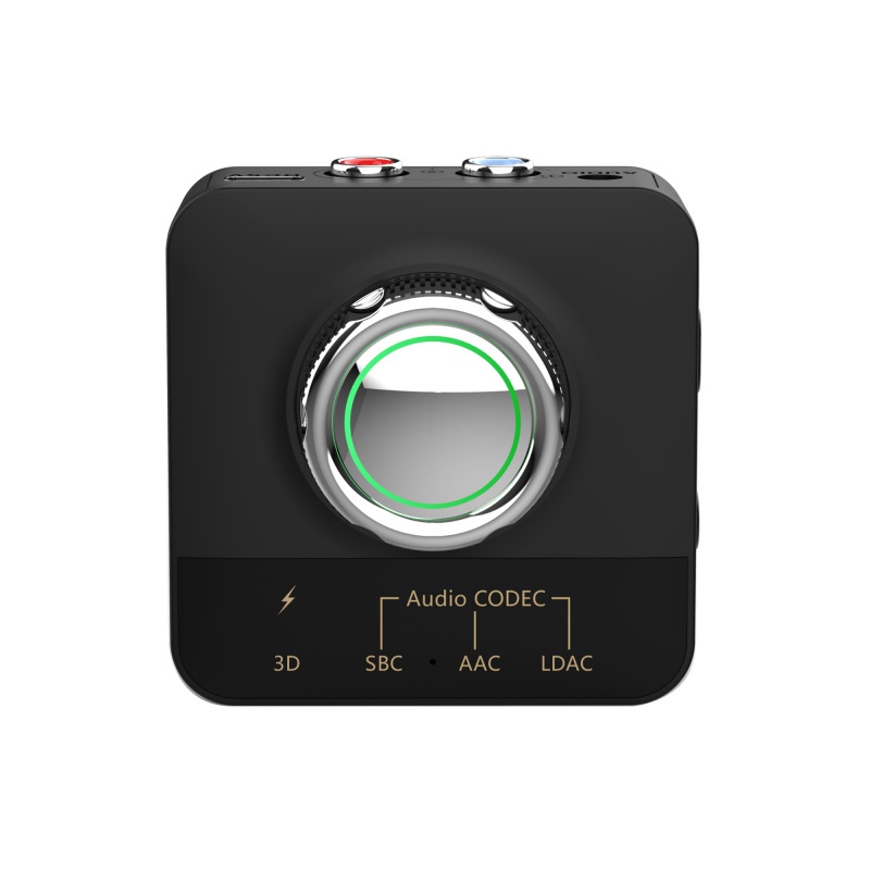 Bộ thu âm thanh Bluetooth 5.0 Bộ chuyển đổi không dây LDAC AAC 3D Dongle 3.5mm Jack Aux RCA Rảnh tay cho bộ phụ kiện trên xe Loa Bộ phát BT
