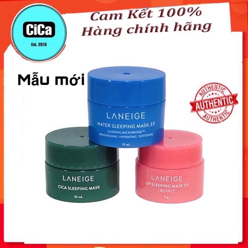 [Chính Hãng] Mặt nạ ngủ mặt LANEIGE  - Ngủ Môi LANEIGE siêu hót mini LANEIGE SLEEPING MASK