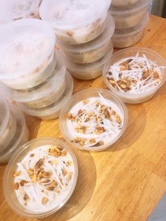 KEM CHUỐI NHÀ LÀM 200gr