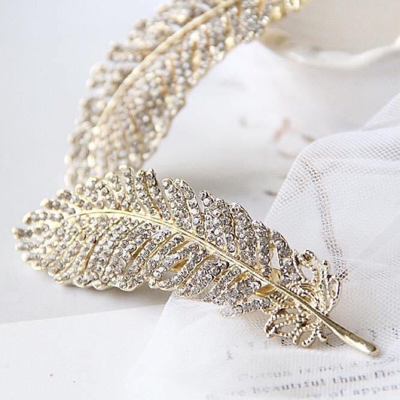 Kẹp Tóc Bấm Phong Cách Hàn Quốc Hoạ Tiết Siêu Xinh