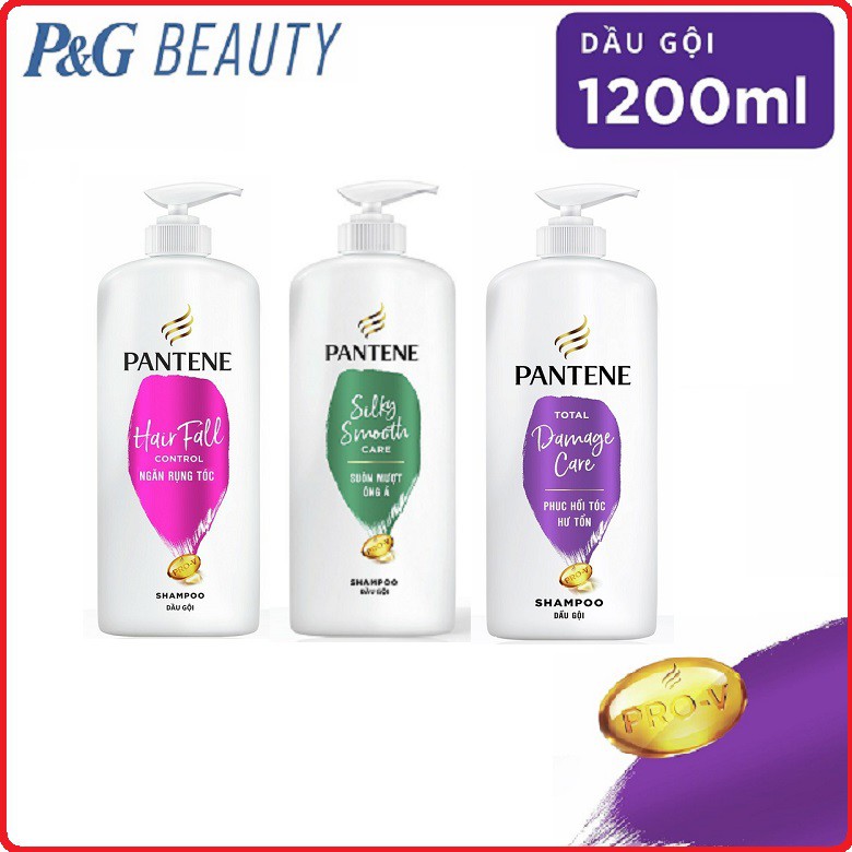 Dầu gội Pantene chai 1200ml