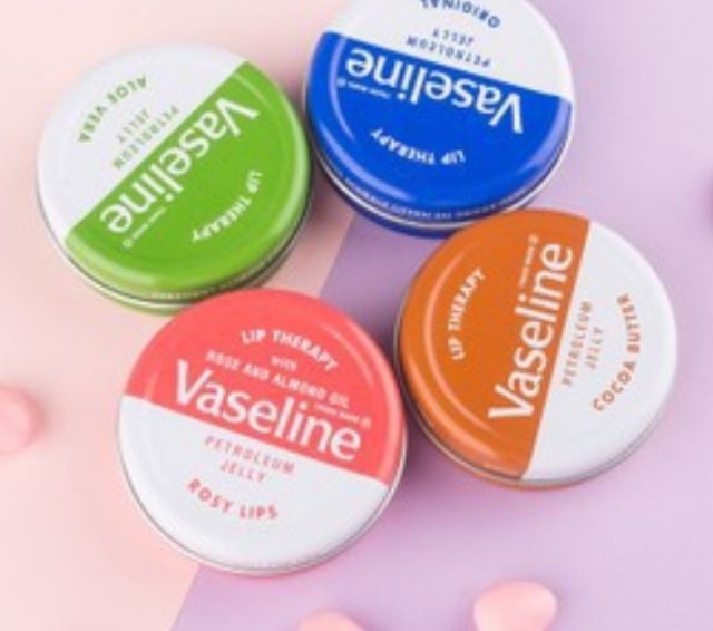 Son dưỡng vaseline hộp thiếc