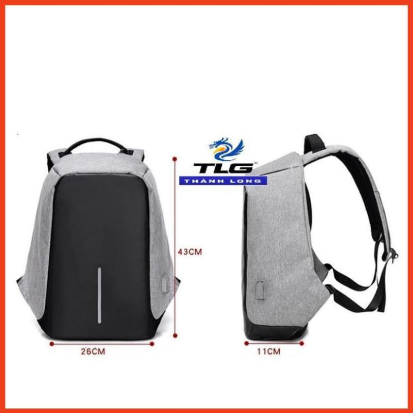 🎒 Balo TLG 🎒 Ba lô nam nữ kèm cổng sạc USB Đồ Da Thành Long TLG 208200