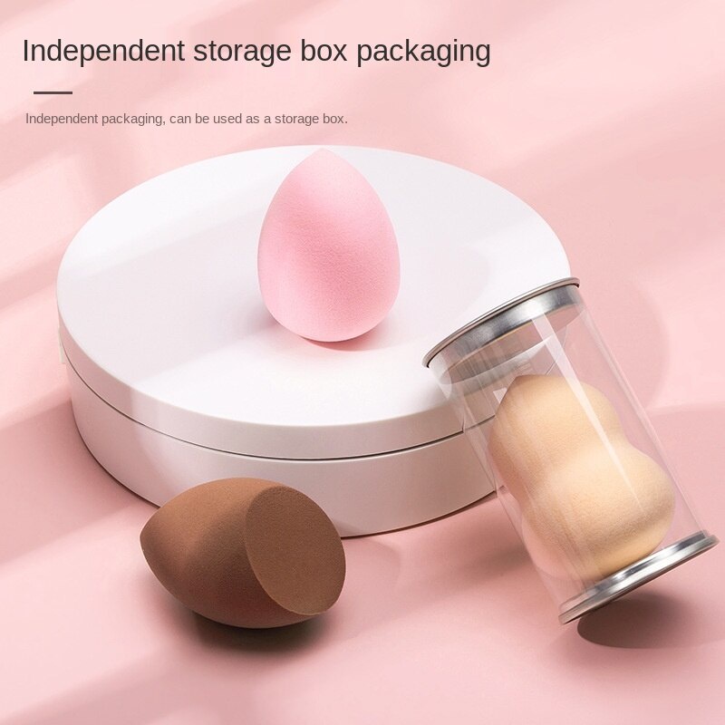 Mút tán kem nền ướt và khô hình quả trứng